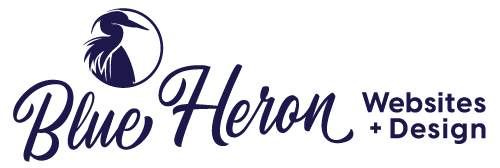Blue Heron Websites and Design Logo